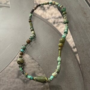 Green Beaded Necklace